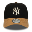 Bone Unissex New Era 9FORTY A-Frame MLB NY Yankees Preto-60759008- -2-